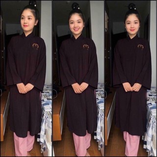 áo tràng siu Phật tử đi chùa