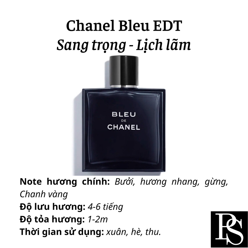 Nước hoa Nam Bleu EDT