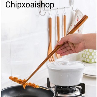 Đũa Dài Nấu Ăn Gỗ Đàn Hương Đỏ Cao Cấp Gỗ Thuần Khiết Không Sơn Không Tẩm