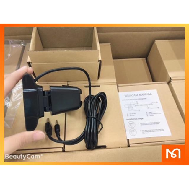 Webcam máy tính chuyên dụng cho Livestream, Học và Làm việc Online siêu rõ nét HD 720P Có Mic