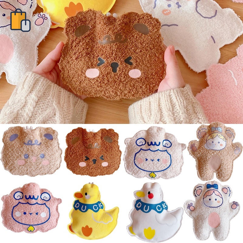 Túi chườm nóng giữ ấm tay mềm mại chống nổ họa tiết hoạt hình dễ thương