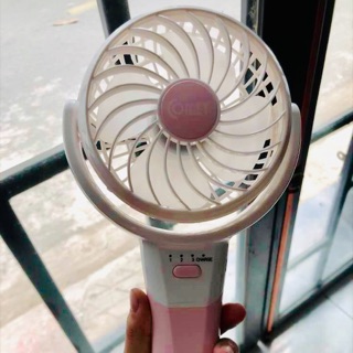Quạt sạc cầm tay Comec CRF0904 có thể gập lại để bàn