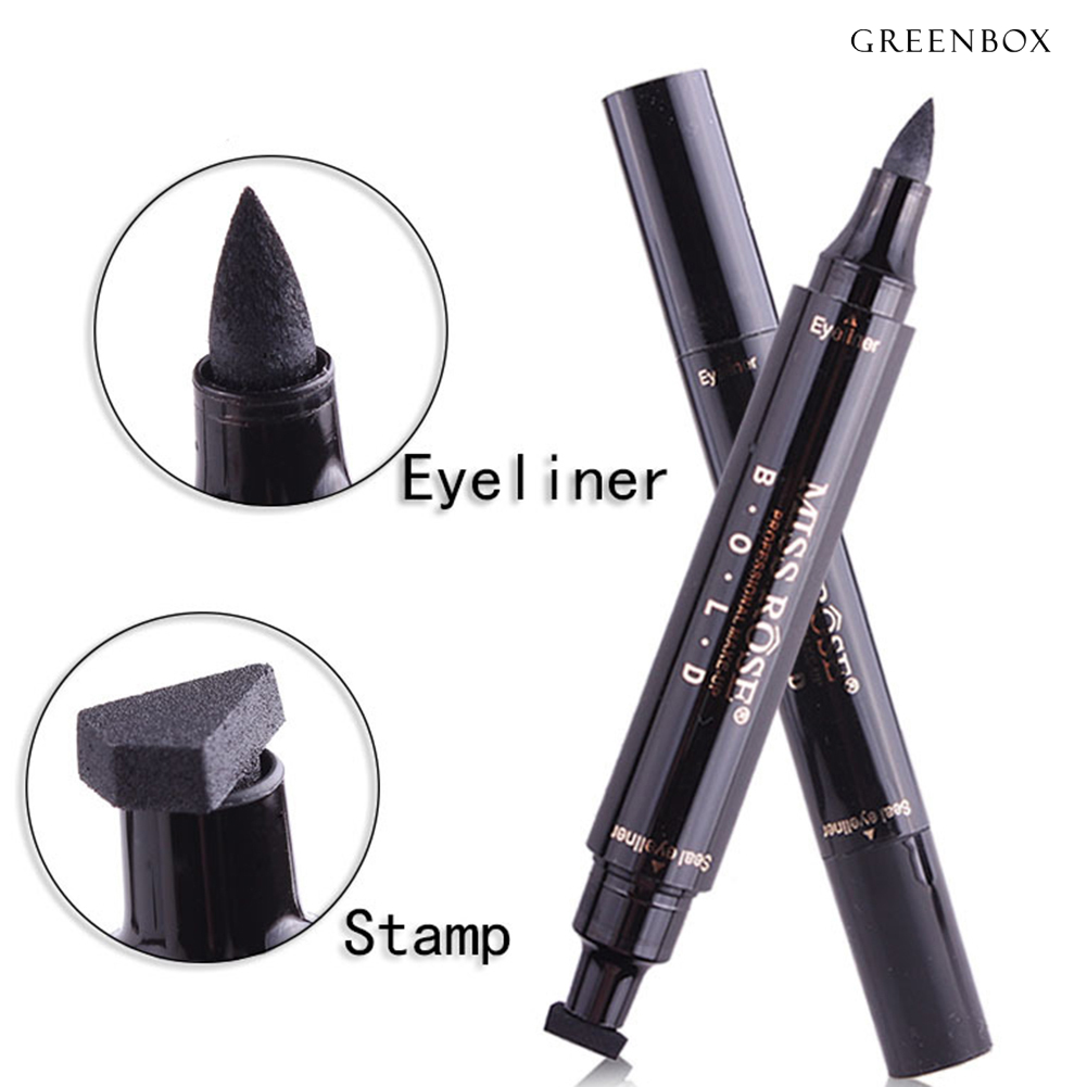 (Hàng Mới Về) Bút Kẻ Mắt Miss Rose Có Đầu Tem In Tiện Dụng | BigBuy360 - bigbuy360.vn