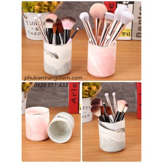 Lọ Đựng Cọ Trang Điểm Sứ Ceramic