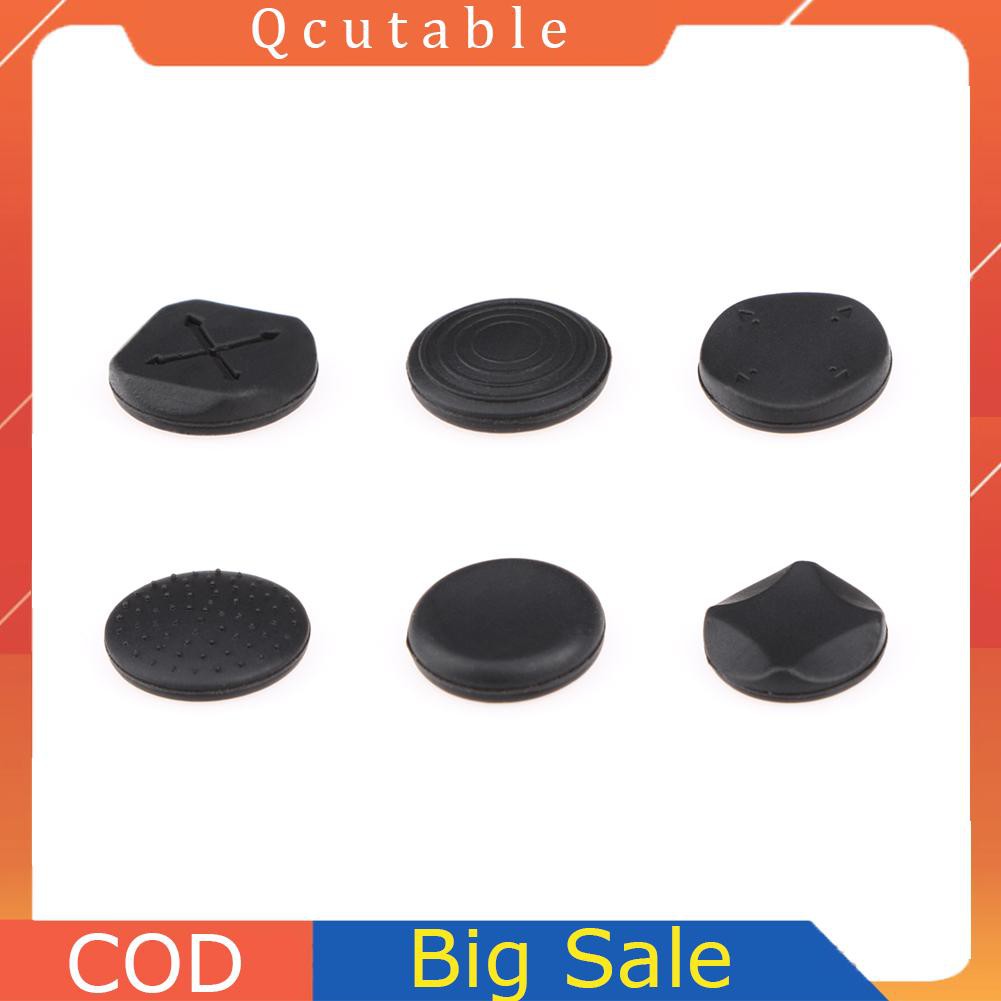 Set 6 Nút Silicon Bọc Nút Bấm Tay Cầm Chơi Game Ps Vita 1000/2000