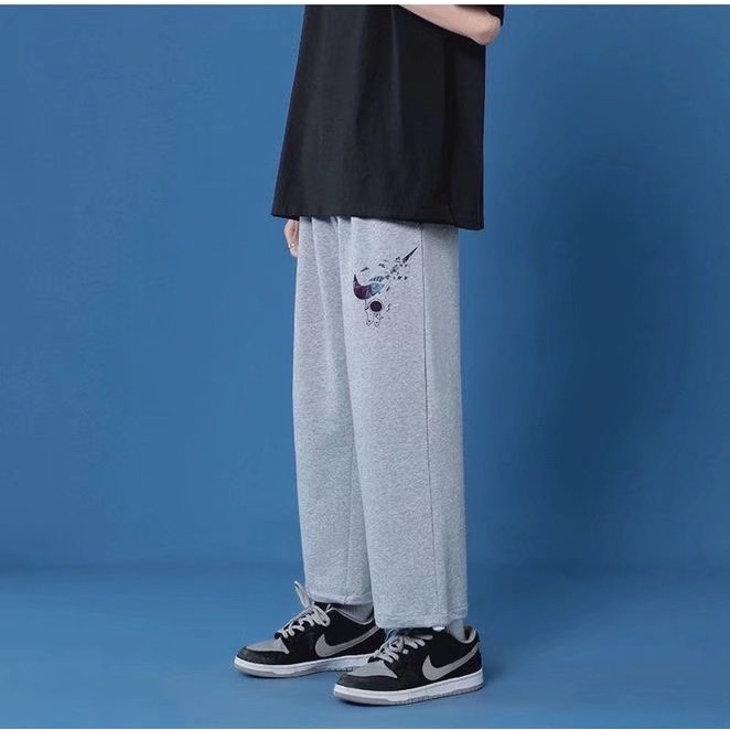 Quần jogger màu trơn dáng ôm phong cách Hàn Quốc thời trang mùa thu cho nam M-3XL