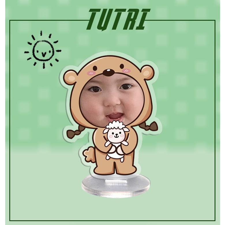 STANDEE ghép mặt chibi, hoạt hình dễ thương in theo yêu cầu