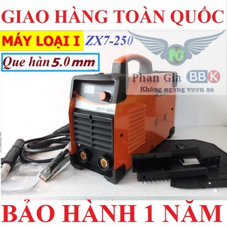 MÁY HÀN JASIC 250A - HÀN QUE 5.0 ly chuẩn