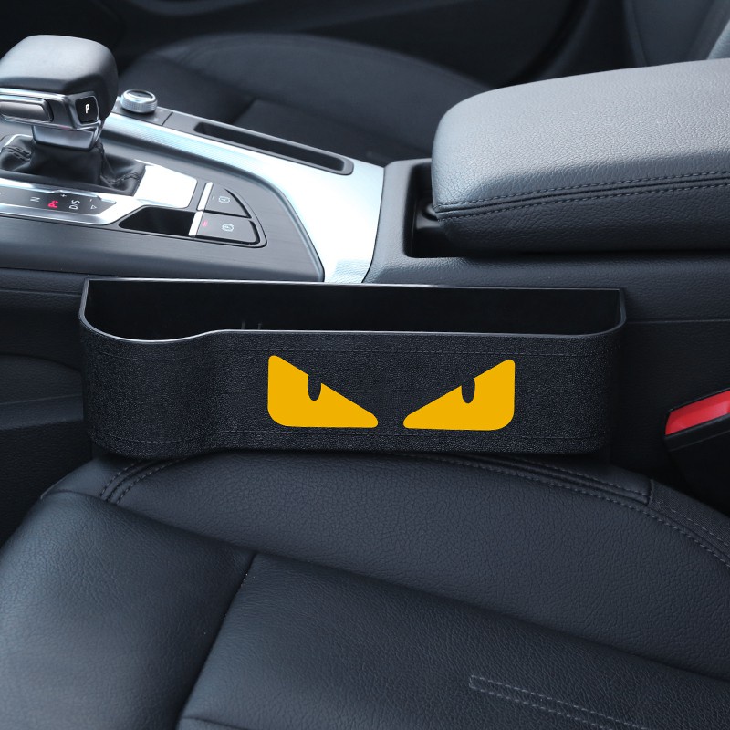 [Hàng Bán Chạy] Hộp Đựng Đồ Khoảng Cách Ghế Ngồi Xe Hơi Hình Quái Vật Nhỏ Đa Năng