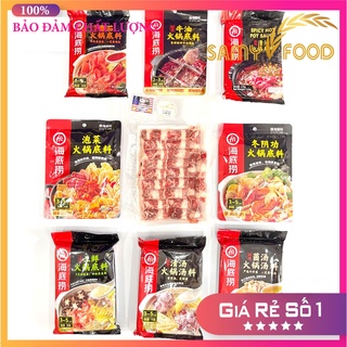 [Samy Food] 500G THỊT BÒ BA CHỈ KẾT HỢP CỐT LẨU HAIDILAO