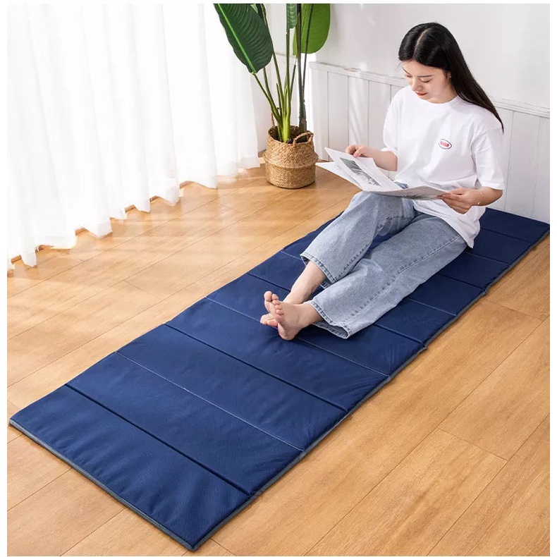 Nệm gấp ngủ trưa văn phòng V SPORT, đệm đơn trải sàn gấp gọn kèm túi đựng.