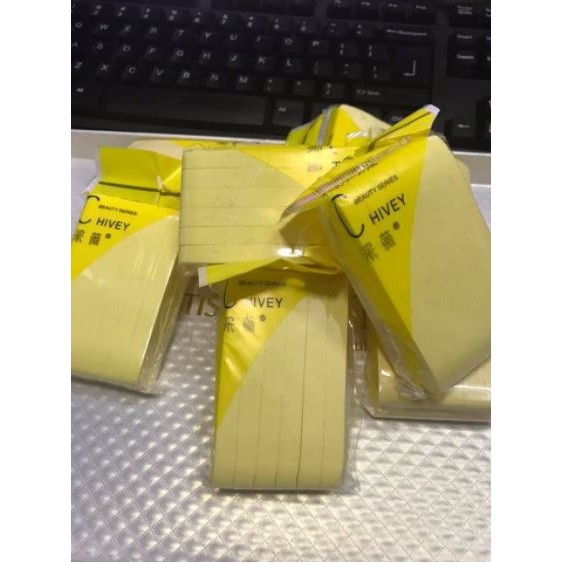 Túi bông mút rửa mặt bọt biển 12 miếng Nhật Bản ChiVey nhỏ gọn tiện dụng mang theo du lịch