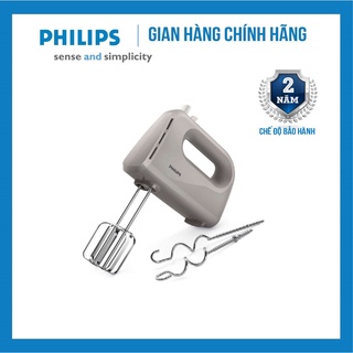 Máy đánh trứng, trộn bột cầm tay Philips HR3705 -300W bảo hành 2 năm | Hàng chính hãng