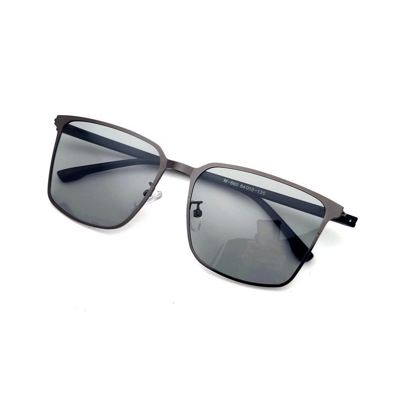 Kính Mát Phân Cực Gọng Kim Loại Nhiều Màu Sắc Gọn Nhẹ Thời Trang Cho Nam | BigBuy360 - bigbuy360.vn