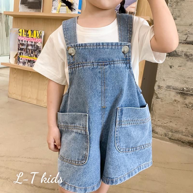 Yếm Jeans Lửng Cho Bé Trai Và Bé Gái Phong Cách_ Hàng Loại 1 Cao Cấp Y6