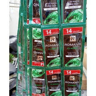 Set 50 gói dầu gội Romano sạch gàu
