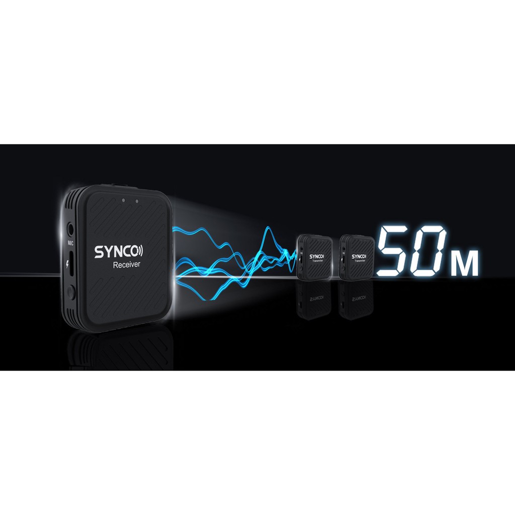 Micro không dây SYNCO G1(A2) cho máy ảnh, máy quay, điện thoại - Hàng chính hãng | BigBuy360 - bigbuy360.vn