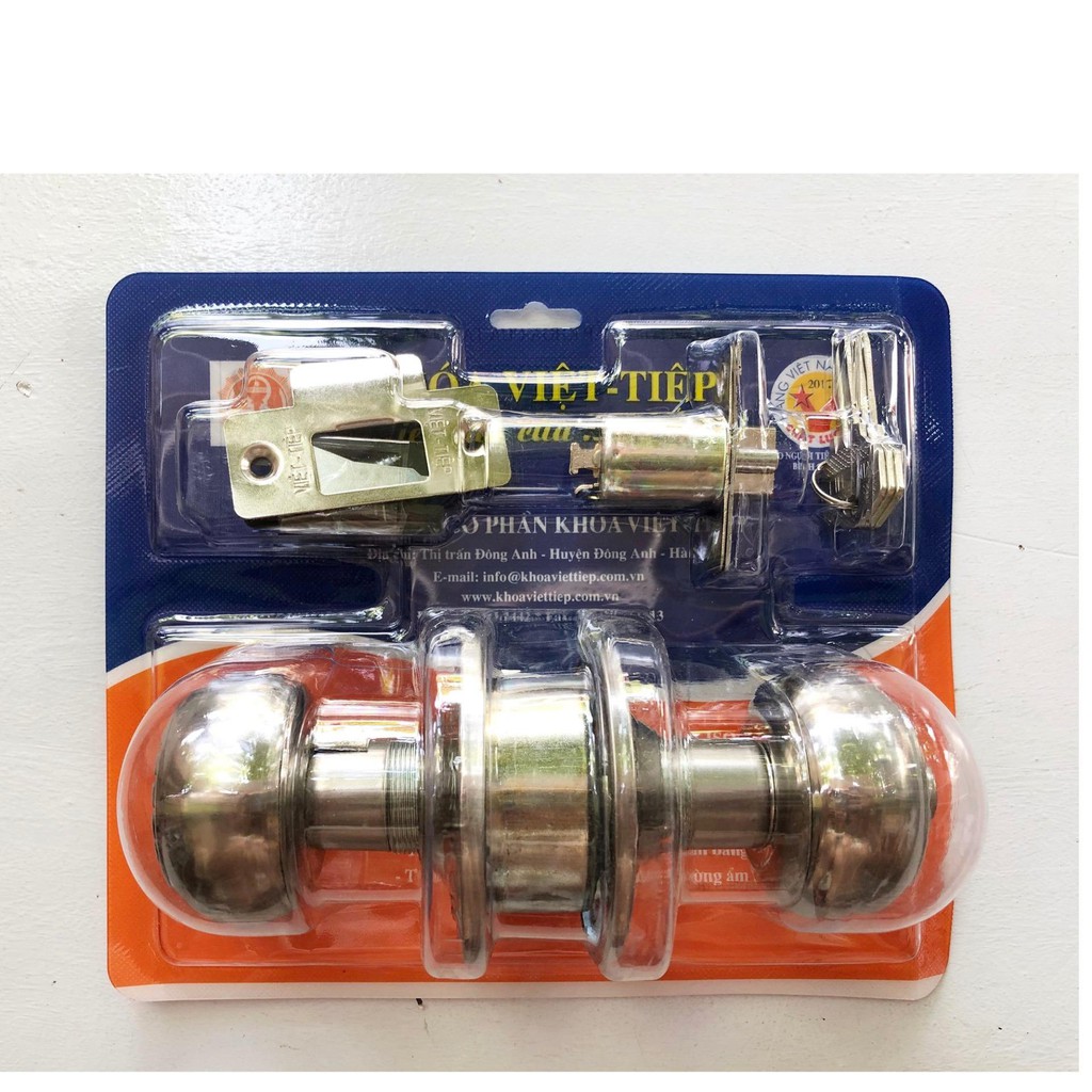 Khoá nắm tay tròn Việt Tiệp 04206 (Hàng Chính Hãng)