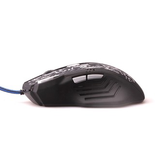 Chuột máy tính dây USB đèn LED 7 màu