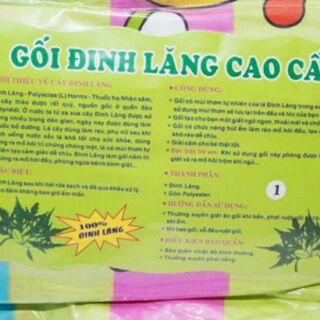 Gối đinh lăng cho bé