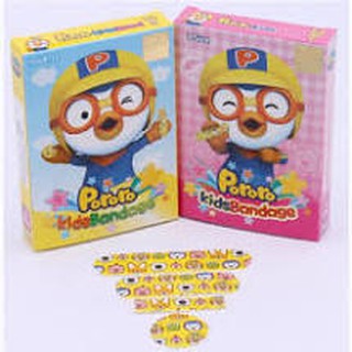 Băng Keo Cá Nhân Cho Trẻ Em Pororo Kids Bandage 20 Miếng (1 size, 4 size)