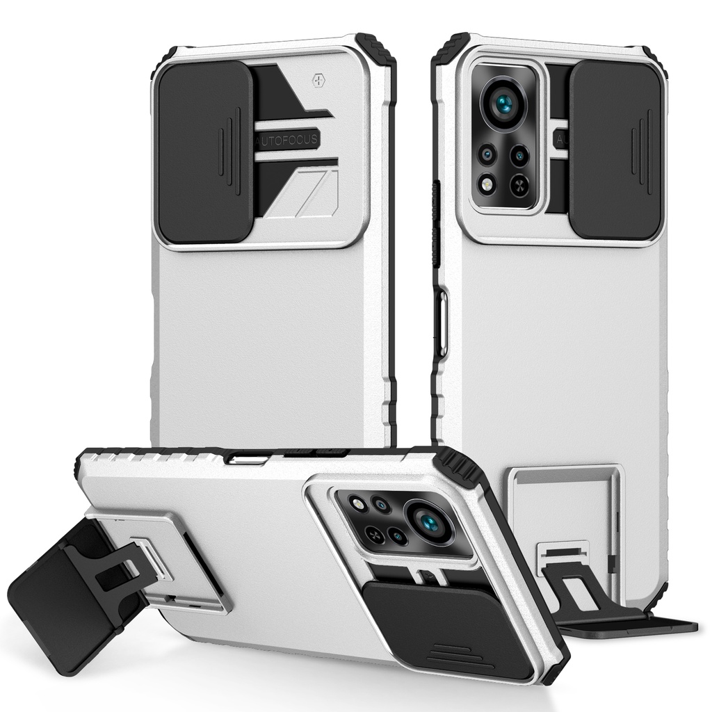 Ốp Điện Thoại Cứng Có Nắp Trượt Bảo Vệ Camera Cho Infinix Note 11 Pro Note 11 Hot 11S NFC Note 10 Pro Hot 11 Play