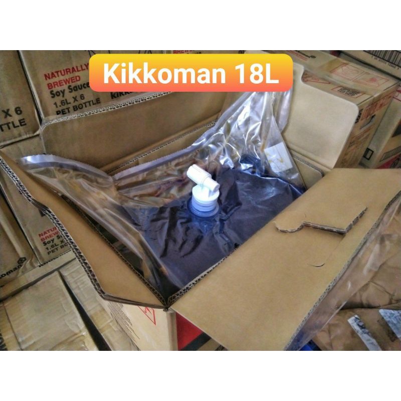 Nước Tương Kikkoman thùng 18 Lít