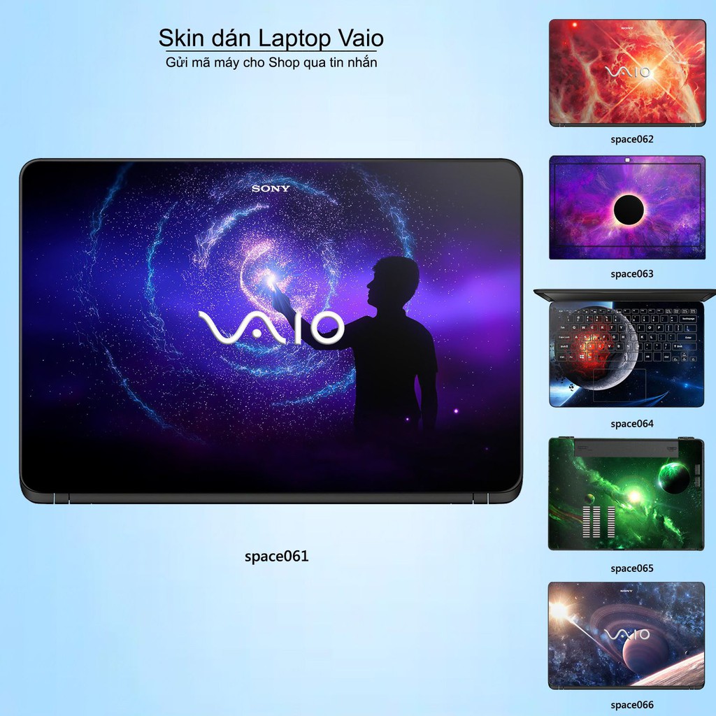 Skin dán Laptop Sony Vaio in hình không gian _nhiều mẫu 11 (inbox mã máy cho Shop)