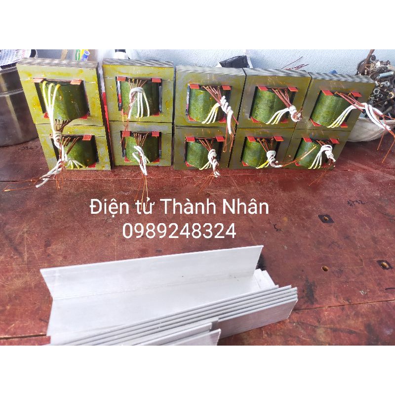 (Có sẵn)Biến áp Tăng phô kích inverter Fe 28x22 chạy C chung E chung