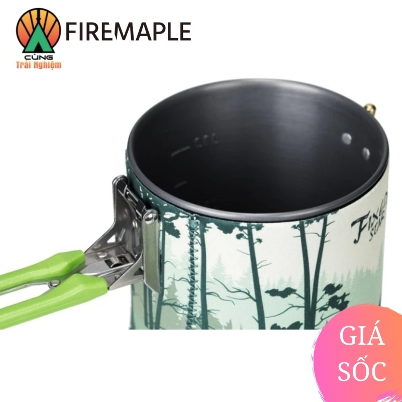 Bếp Cắm Trại Kèm Nồi 0,8L Ngoài Trời Chuyên Dụng Fire Maple Dùng cho Du Lịch Dã ngoại Fixed Star X3