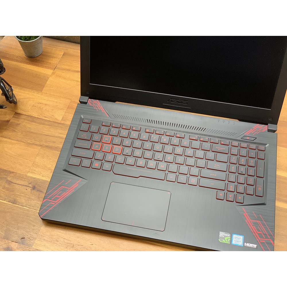 Máy tính xách tay Asus FX80G GAMING: I5-8300H| DDR4 8GB| SSD128G+1Tb| GTX1050ti 4Gb | 15.6FullHD - Likenew
