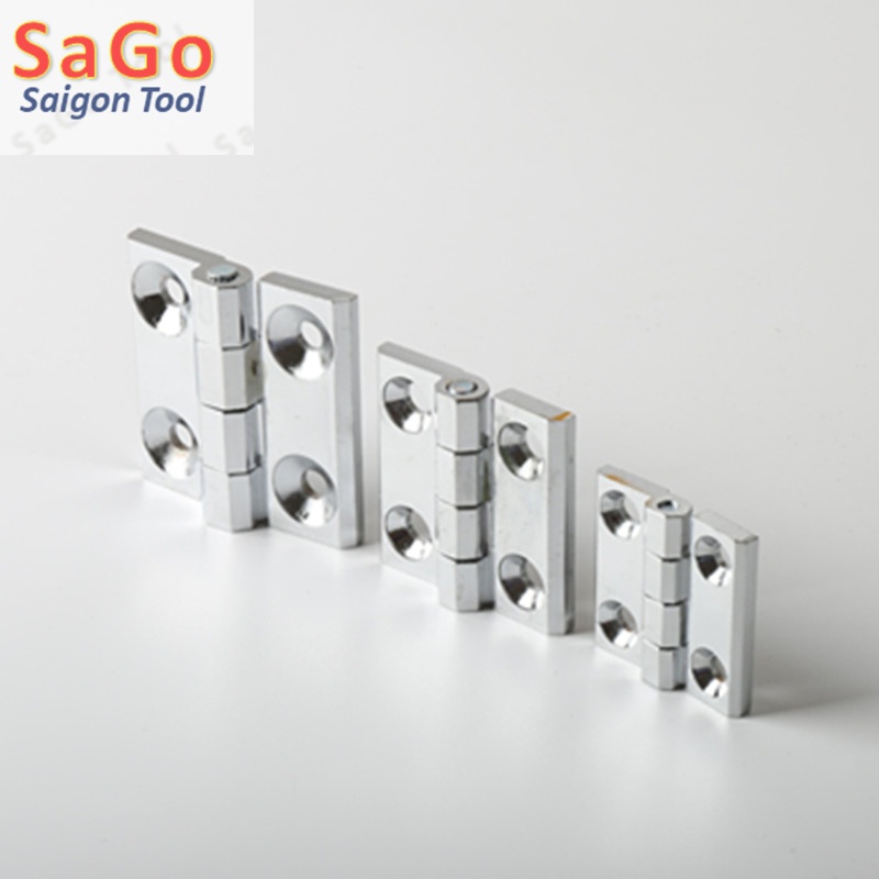 Bản lề cửa Inox 316 50x50x6, bản lề tủ điện