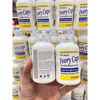 60 VIÊN IVORY CAPS CỦA MỸ