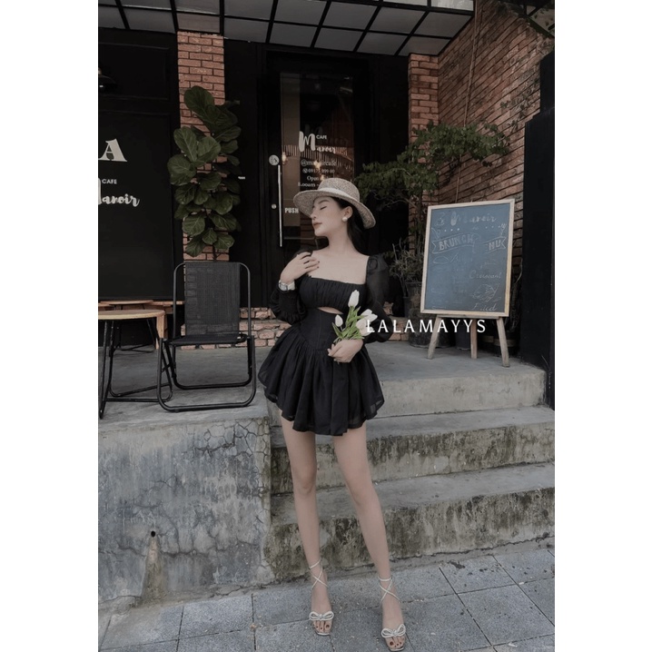 ĐẦM TƠ XỐP CÓ MÚT CÓ LÓT QUẦN CỰC XINH UP thoi trang shop valentina