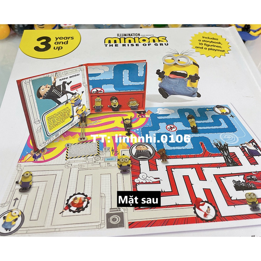 Hộp đồ chơi mô hình Minions - The Rise Of Gru