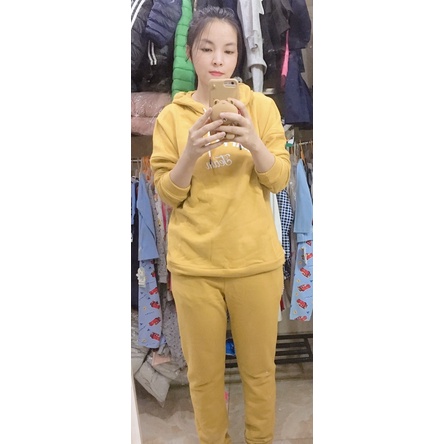 Bộ nỉ da cá size đại cho bé gái hàng VNXK