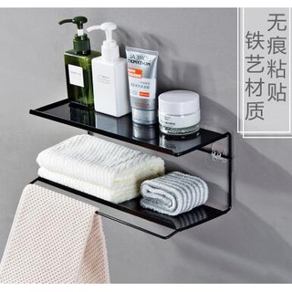 Kệ Đựng Mỹ Phẩm Hai Tầng Treo Tường Nhà Tắm Tiện Dụng