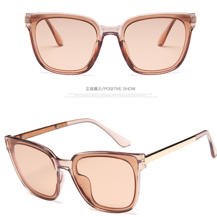 Kính mát gọng tròn thời trang cổ điển cho nữ