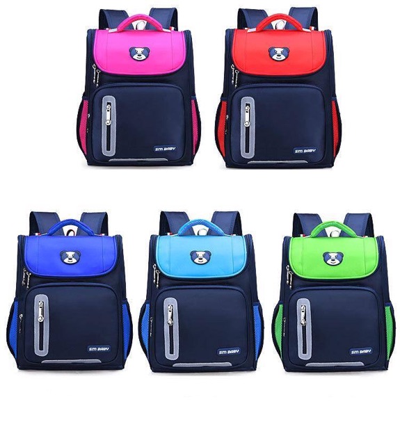 Balo GẤU SM BABY chống gù thông hơi siêu nhẹ cho bé