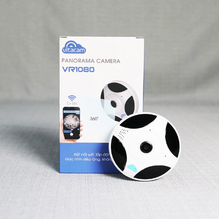 Camera Ốp Trần Vitacam VR1080 - Có kèm Thẻ nhớ Netac 32gb đến 128gb