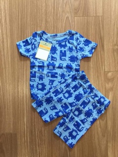 Set 5 bộ bozip ngắn tay cho bé