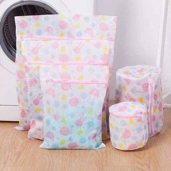 Set 5 túi lưới giặt đồ.