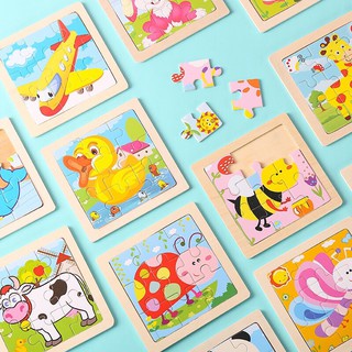Đồ chơi tranh ghép Puzzle 9 miếng giúp bé thỏa sức sáng tạo