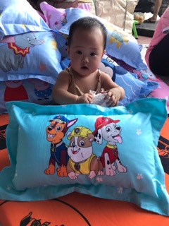 Gối trẻ em 100% cotton