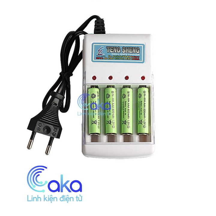Bộ sạc pin AA AAA