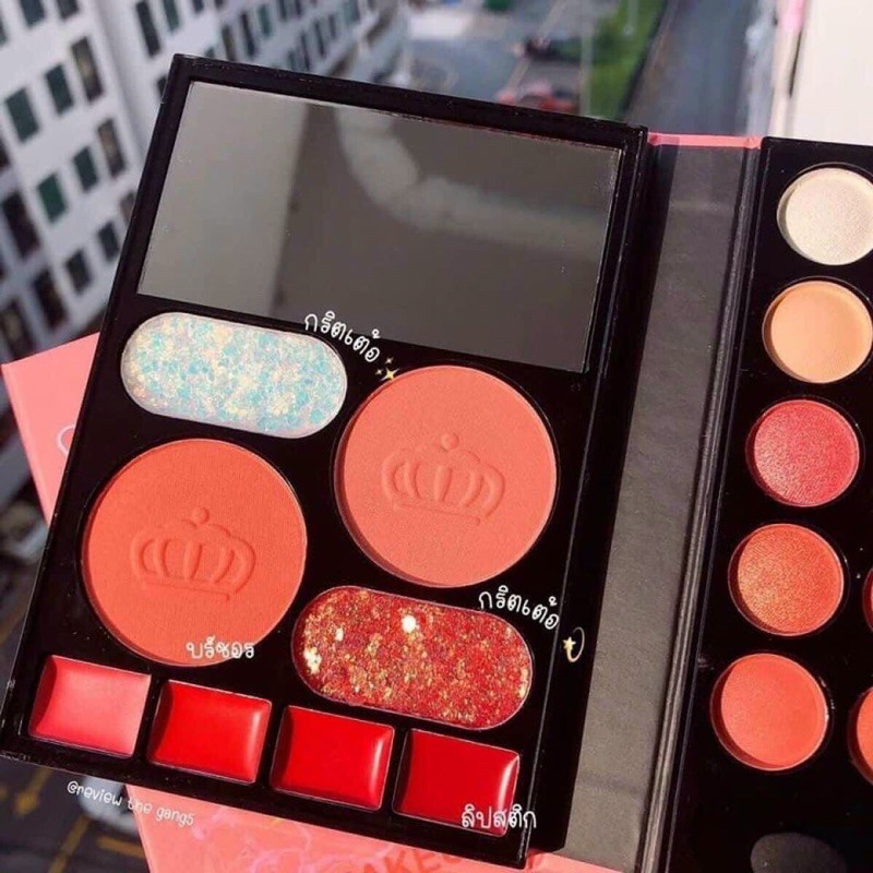 🍑 Bộ kit Makeup ✨bling bling✨ PEACH SWEET PALETT MILA COLOR | BigBuy360 - bigbuy360.vn