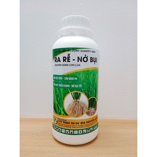Ra rễ nở bụi - phân bón lá chuyên lúa chai 500ml