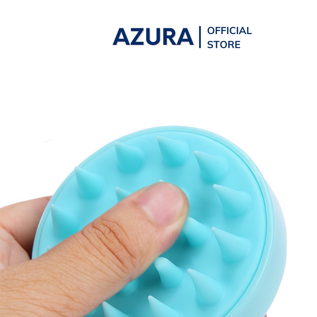 Lược gội đầu Azura chăm sóc da đầu hiệu quả loại sạch gàu chống rụng tóc kích thích mọc tóc