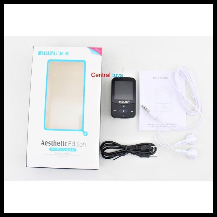 Máy Nghe Nhạc Mp3 Ruizu X52 8g Kết Nối Bluetooth 4.0 Tft V X02 Đen