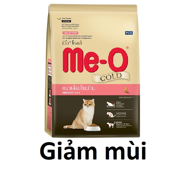 Thức ăn mèo Me-o gold 1,2kg (3 loại) thức ăn hạt cho mèo GOLD Fit and Firm / Indoor / Persian
